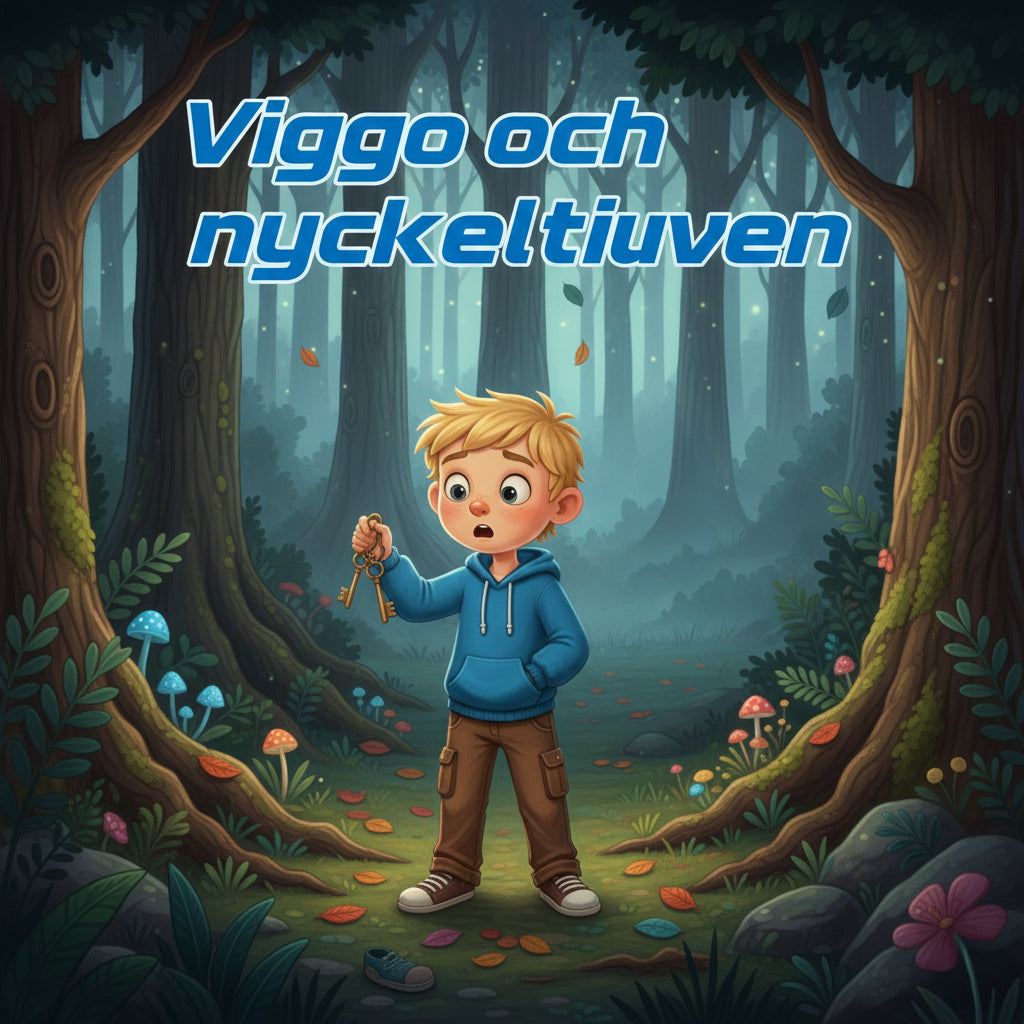Viggo och nyckeltjuven - med engelska