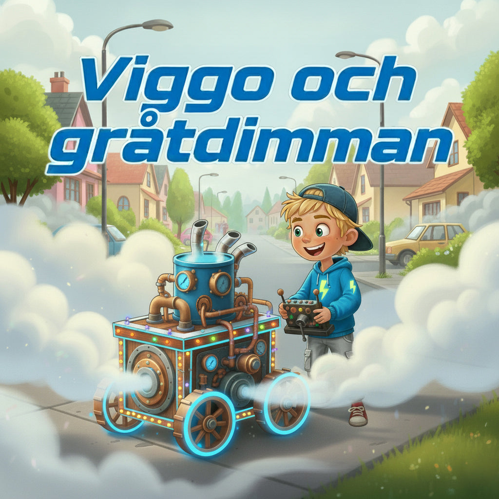 Viggo och gråtdimman - med engelska
