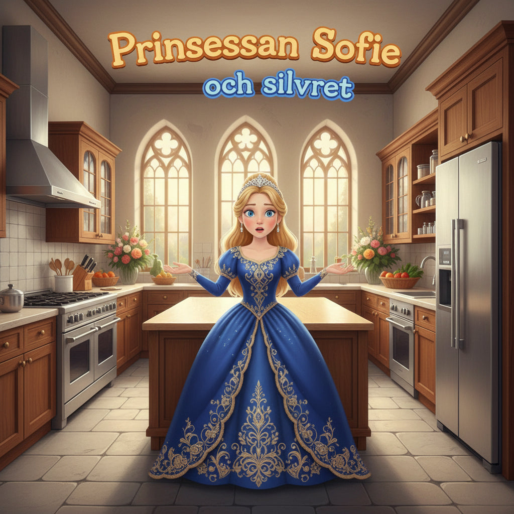Prinsessan Sofie och silvret - med engelska