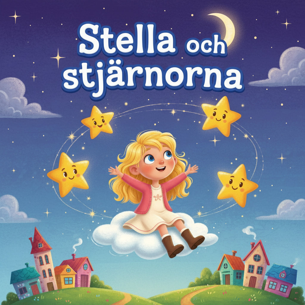 Stella och stjärnorna - med engelska