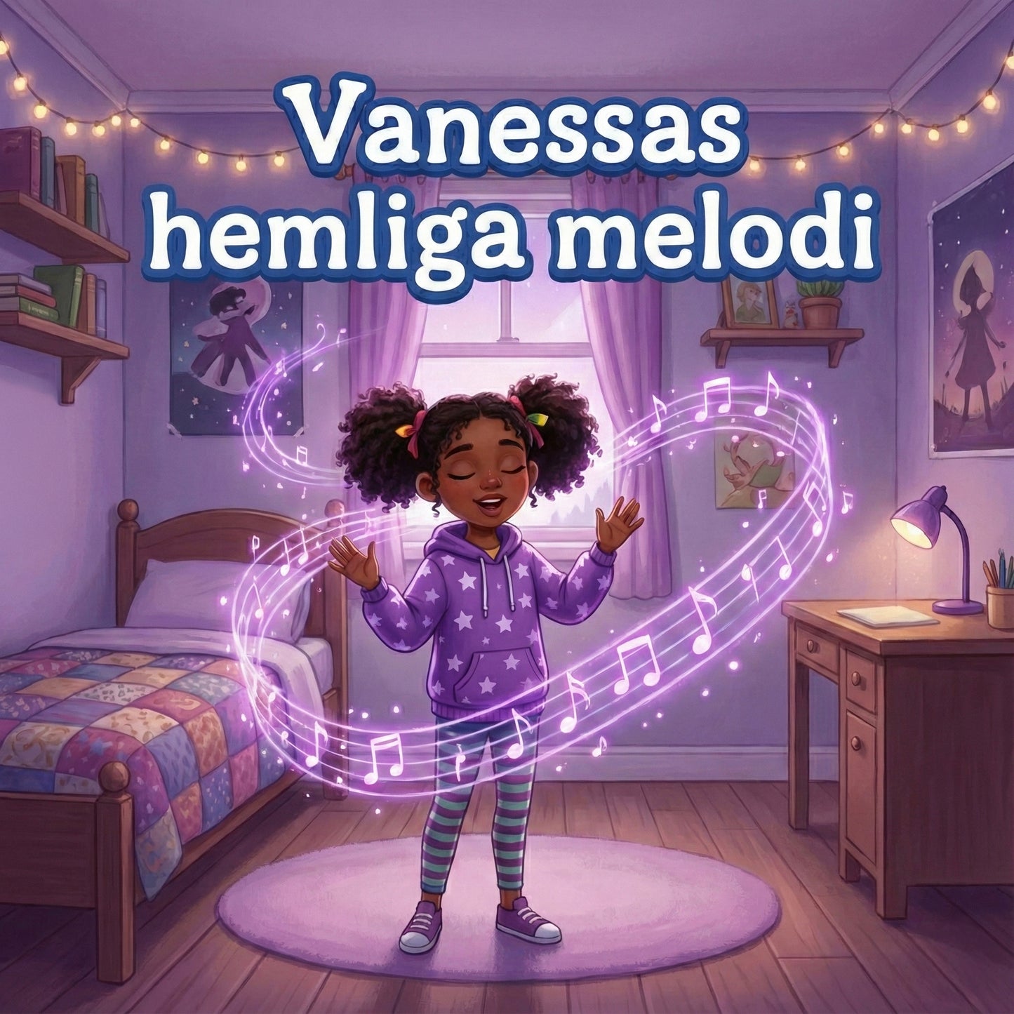 Vanessas hemliga melodi - med englska