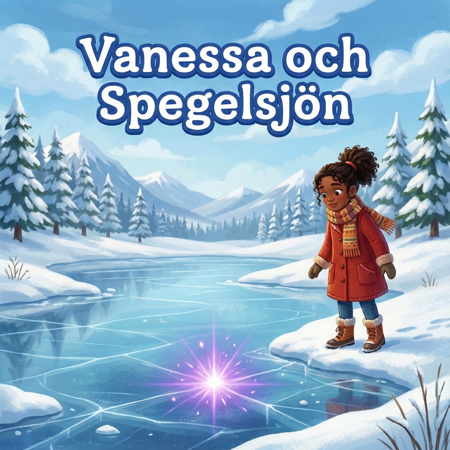 Vanessa och Spegelsjön - med engelska