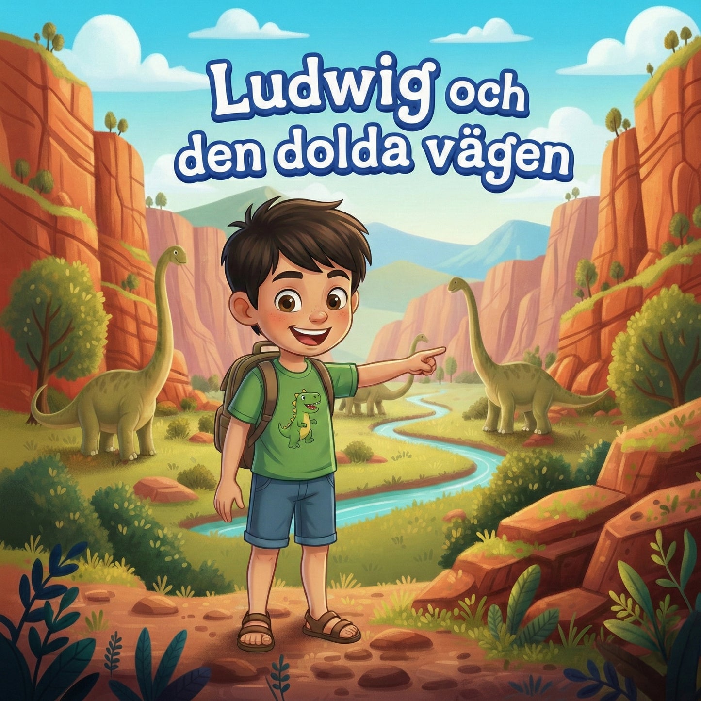 Ludwig och den dolda vägen - med engelska