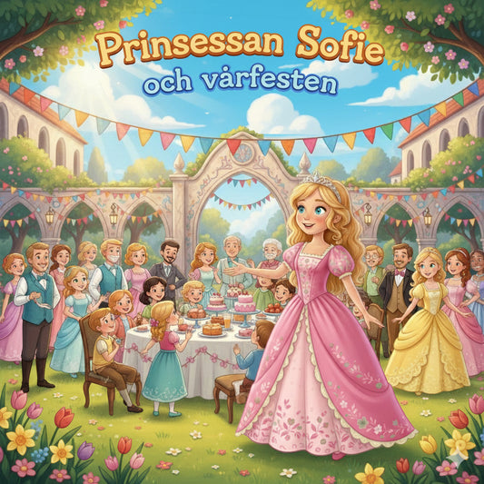 Prinsessan Sofie och vårfesten - med engelska