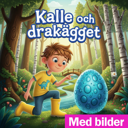 Kalle och drakägget - med bilder