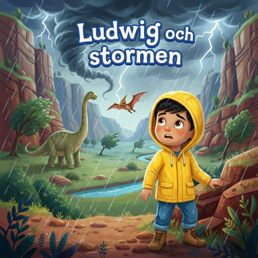 Ludwig och stormen - med engelska