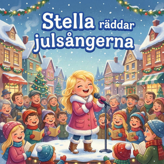 Stella räddar julsångerna - med engelska